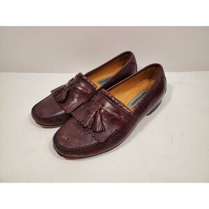 Johnston Murphy Tassel Loafers Size 9 W‎ Brown